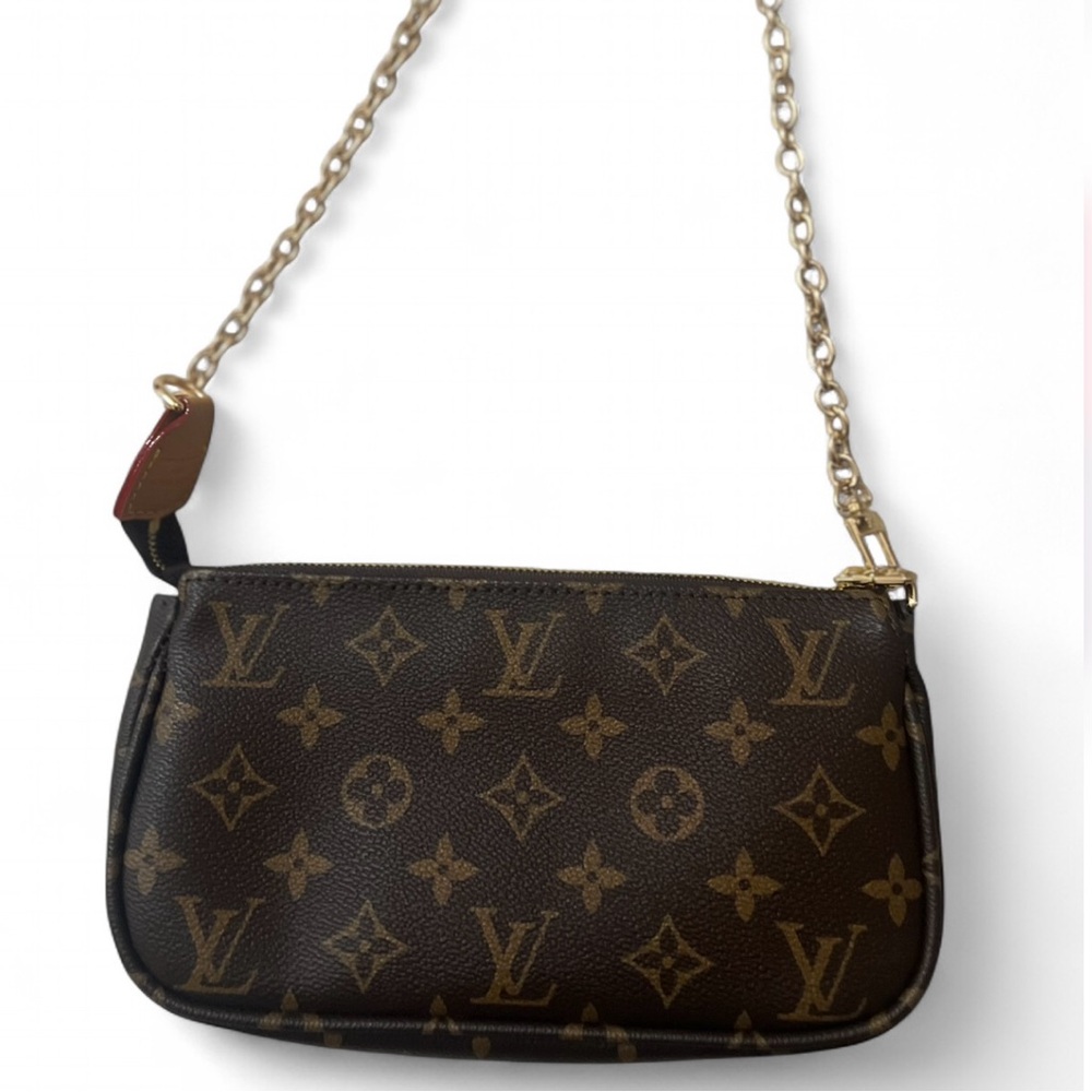 NEW Women’s Girls Brown Tan Crossbody Purse Bag Not Authentic
